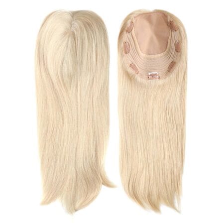 Platinum Blonde Hair Topper