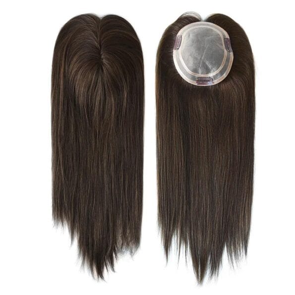 color 4# hair toppers for women thinning crown