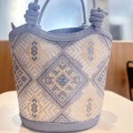 Handwoven Guangxi Zhuang Brocade handbag